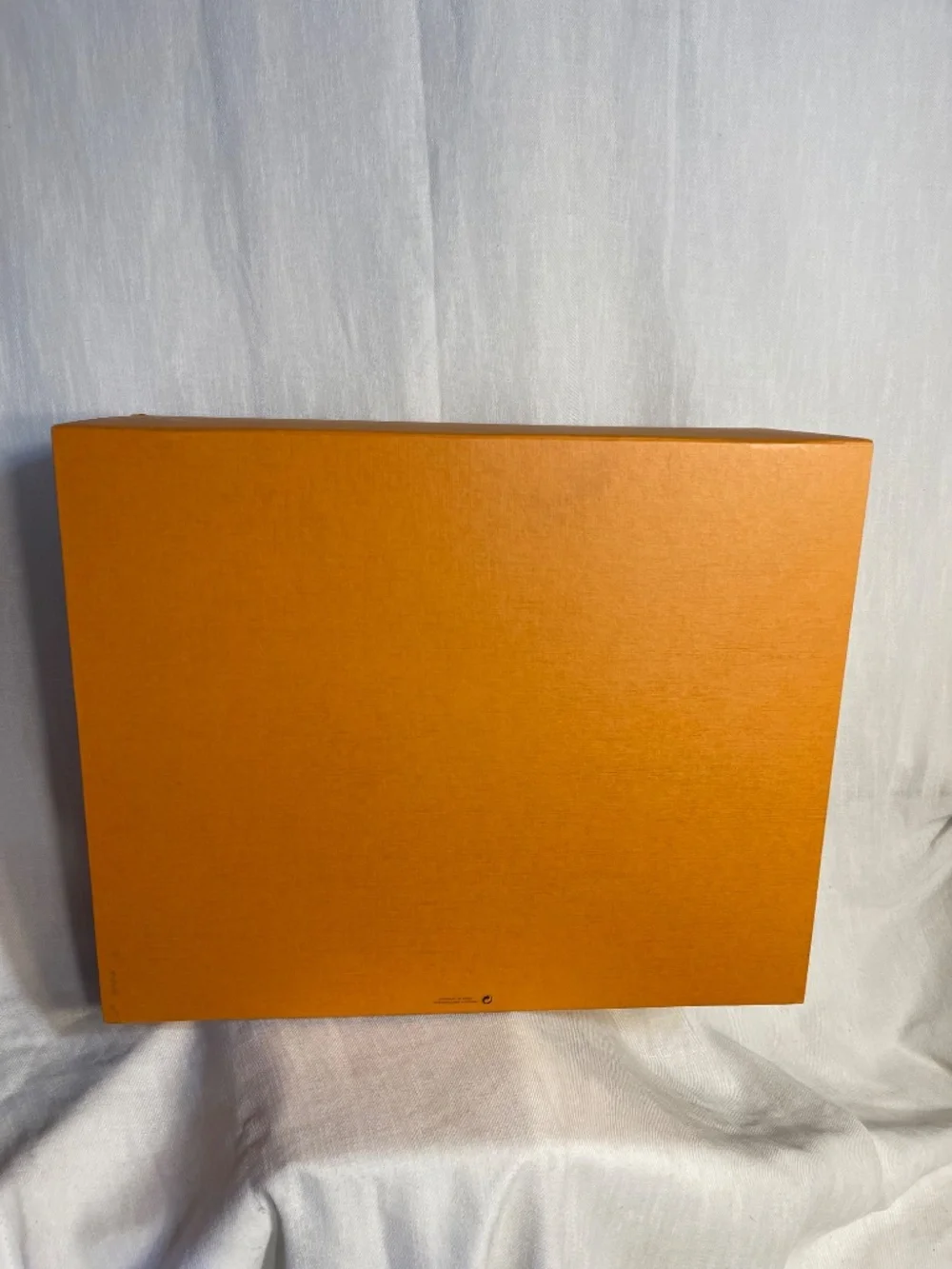 Louis Vuitton Orange Box with Black Logo